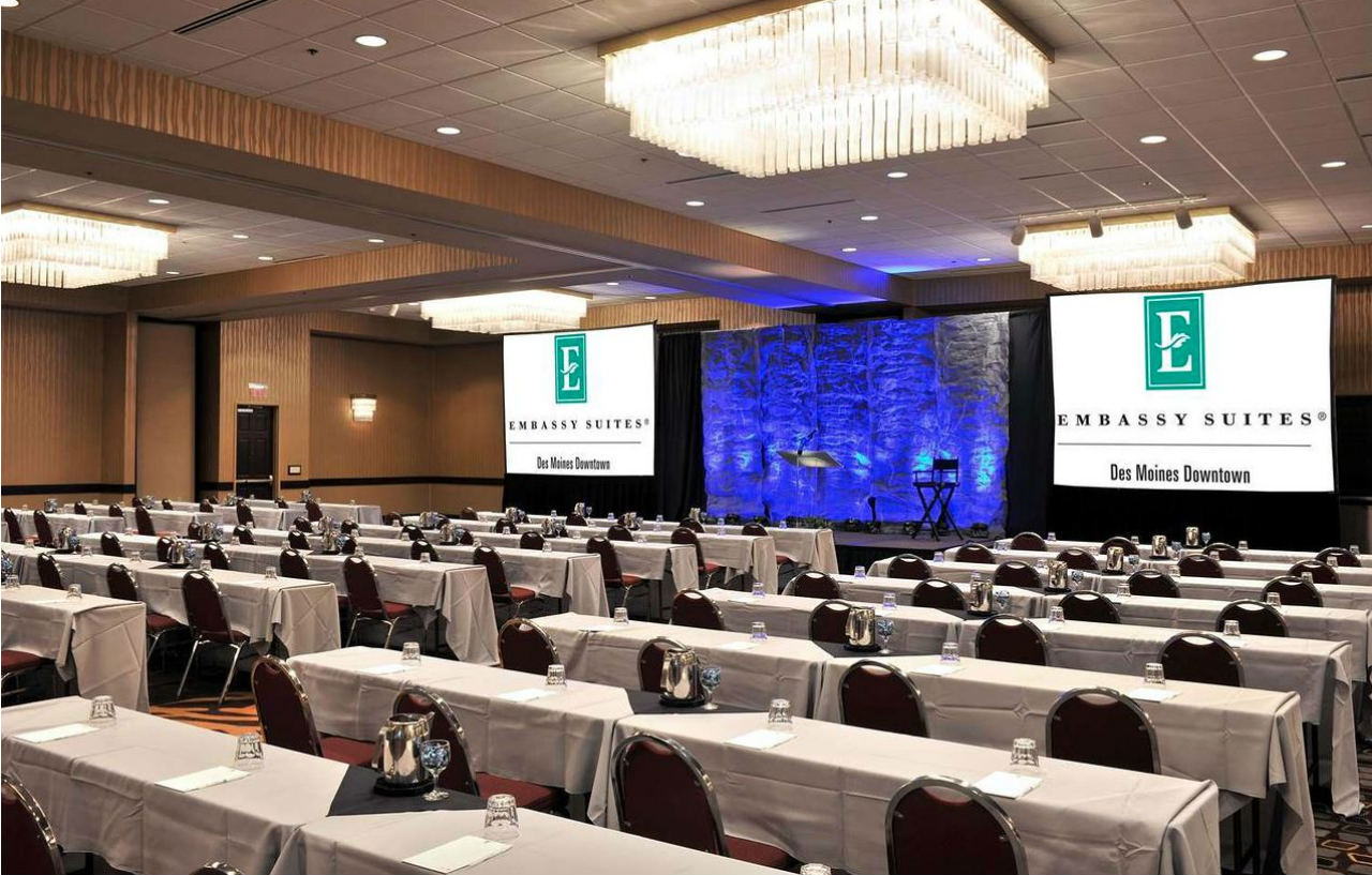 Embassy Suites Des Moines Downtown Ngoại thất bức ảnh